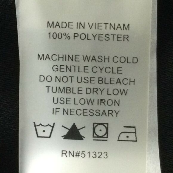 Vince Camuto Womens Pants size 16W new nwt $99 Black Wide Leg Zip Pocket Dress - Picture 9 of 11